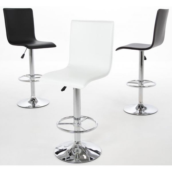 Minnesota Barstol - Vit (PVC) Minnesota Barstol - Vit (PVC)