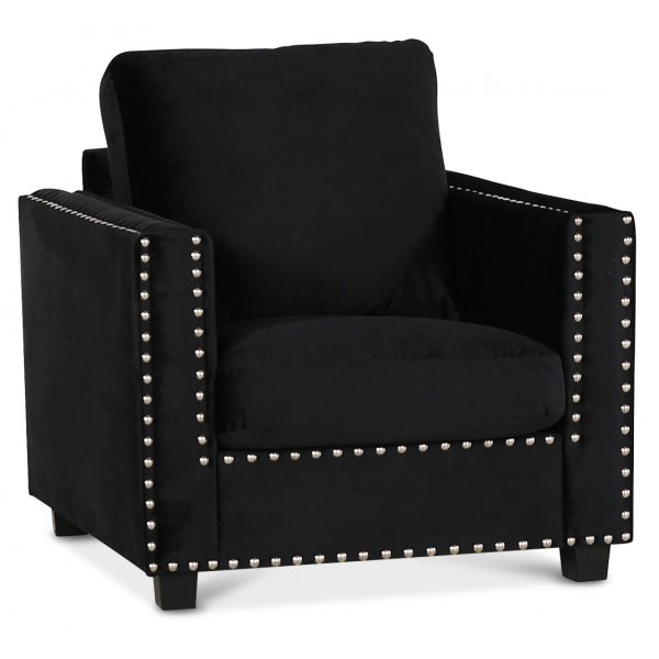 Fauteuil Bling avec clous - N'importe quelle couleur