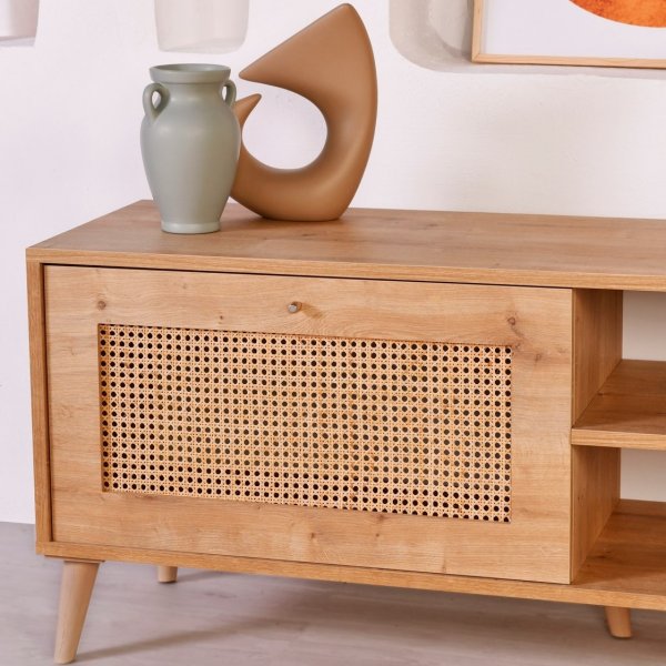 Haze TV-meubel 140 cm - Eiken