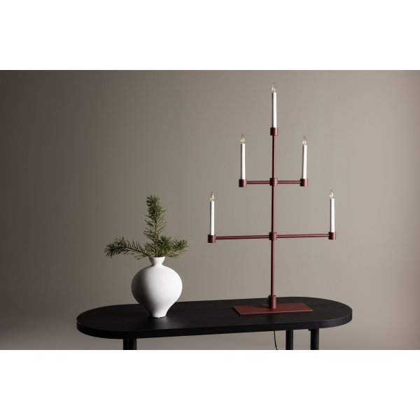 Lampe de table Avoriaz - Rouge