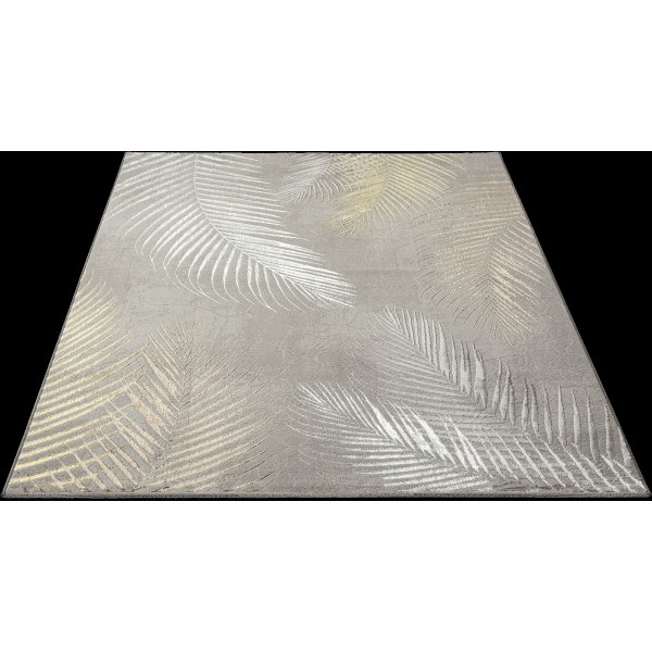 Creation Leaf maskinvävd matta Silver Creation Leaf maskinvävd matta Silver