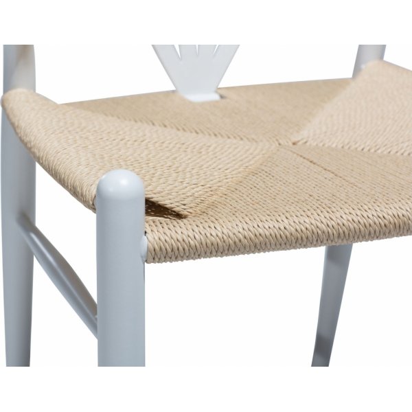 Fauteuil Delta - Blanc/beige Fauteuil Delta - Blanc/beige