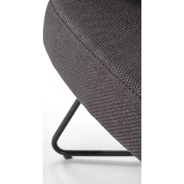 Fauteuil Relax - Gris & Noyer