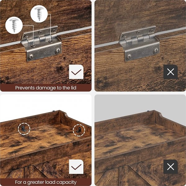 Zeke förvaringskista - Brun Zeke förvaringskista - Brun