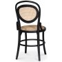 Sintorp matgrupp, runt matbord 115 cm inkl 4 st Alicia bjtr stolar - Brun marmor (Laminat)