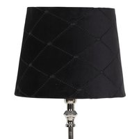Velvet Diamond lampskärm 20 cm - Svart Velvet Diamond lampskärm 20 cm - Svart