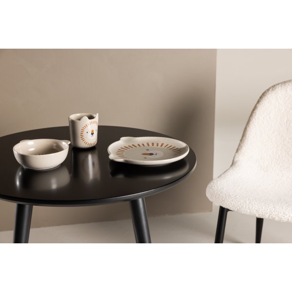 Plaza eettafel Ø60 cm - Zwart Plaza eettafel Ø60 cm - Zwart