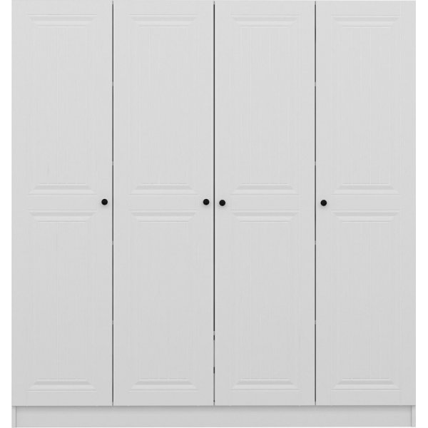 Armoire Capeto 180 cm - Blanc