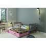 Carino juniorsng med extrabdd 80 x 190 cm - Valfri frg