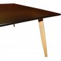 Bridge matbord 180 cm - Svart/ek