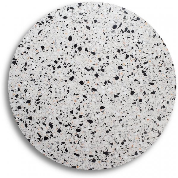 Table basse ronde Terrazzo Ø80 cm - Cosmos Terrazzo & piètement Star laiton Table basse ronde Terrazzo Ø80 cm - Cosmos Terrazzo & piètement Star laiton