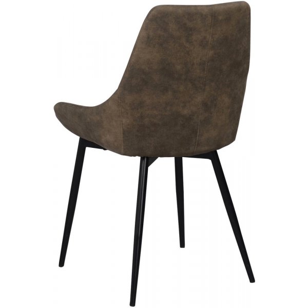 Jada stol - Mullvad/svart