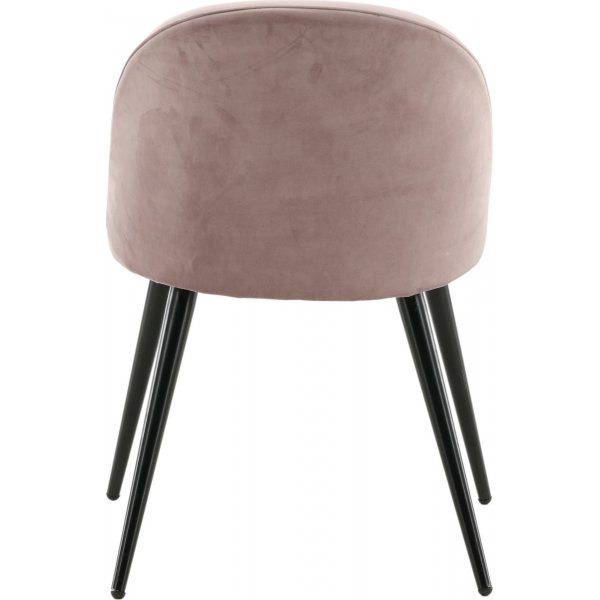 Alice matstol - Rosa/svart Alice matstol - Rosa/svart