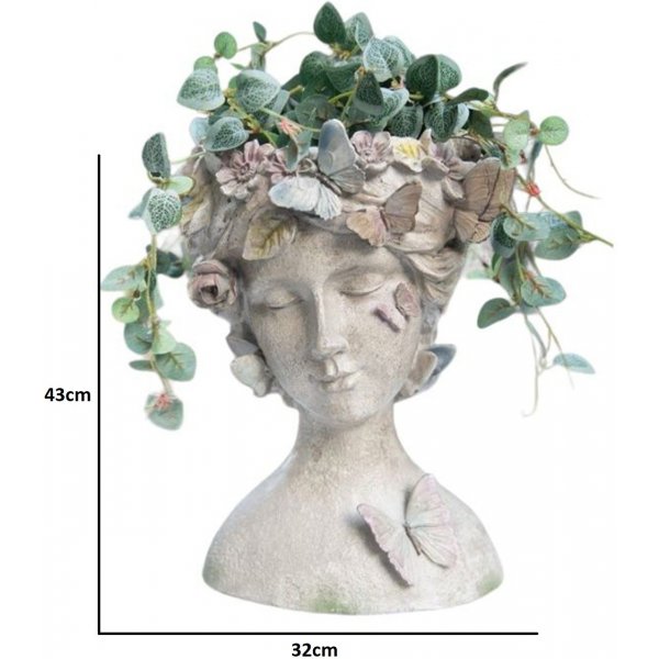 Vase Kelebek - Beige