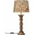 Lodge bordslampa - Rustik brun - 50 cm