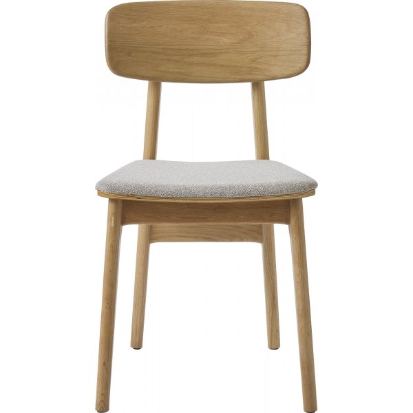 Chaise de salle à manger Kleppen - Sable/chêne Chaise de salle à manger Kleppen - Sable/chêne