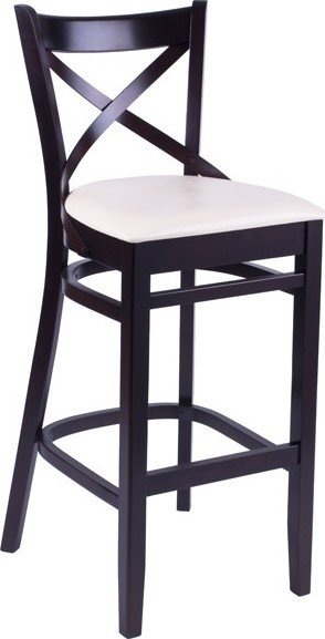 Bistro 1 barkruk - Optioneel kleur bekleding en frame