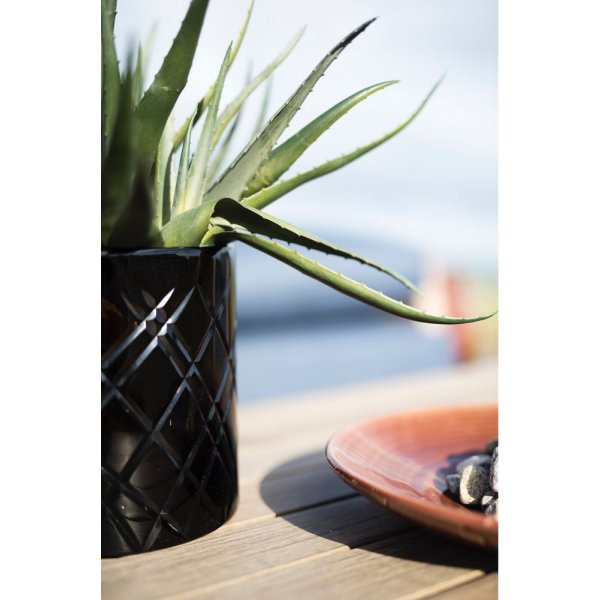 Sunday aloveraplanta 42 cm - Svart Sunday aloveraplanta 42 cm - Svart