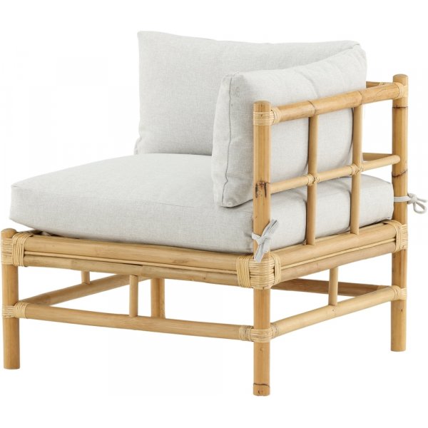 Module d'angle en cannage - Naturel Module d'angle en cannage - Naturel