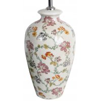 Kina lampfot H30 cm - Multi dekor Kina lampfot H30 cm - Multi dekor