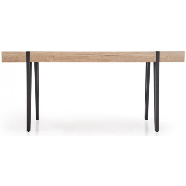 Table à manger Murphy 170 x 90 cm - Chêne clair/noir Table à manger Murphy 170 x 90 cm - Chêne clair/noir