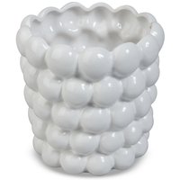 Kruka Big Bouble H18 cm - Vit Kruka Big Bouble H18 cm - Vit