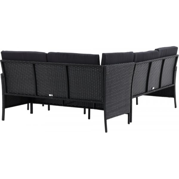 Groupe de canapé d\\\'angle Knock - Noir Groupe de canapé d\\\'angle Knock - Noir