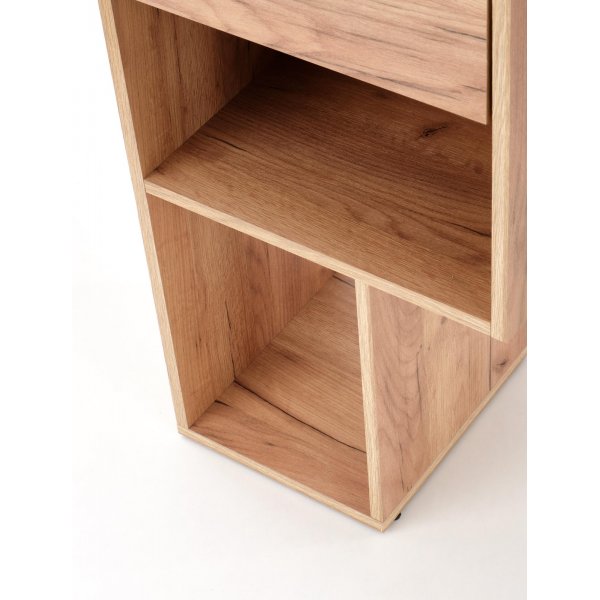 Bureau Spurs 122x57 cm - Chne/blanc