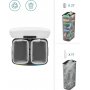 Jeff soptunna 40 l - Vit