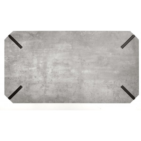 Marlene salontafel 110 x 60 cm - Zwart/betonpatroon Marlene salontafel 110 x 60 cm - Zwart/betonpatroon