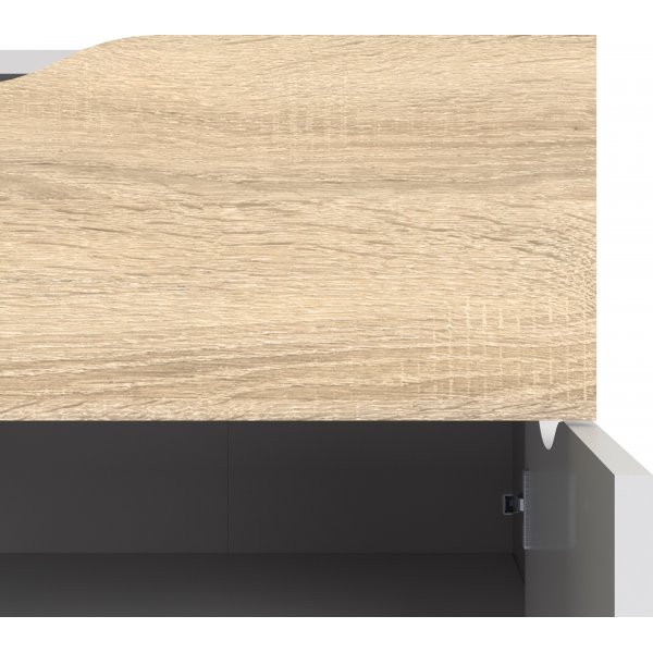 Oslo skåp - Vit/ek Oslo skåp - Vit/ek