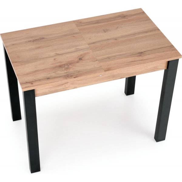 Table à manger Dulce 100-138 cm - Noir Table à manger Dulce 100-138 cm - Noir