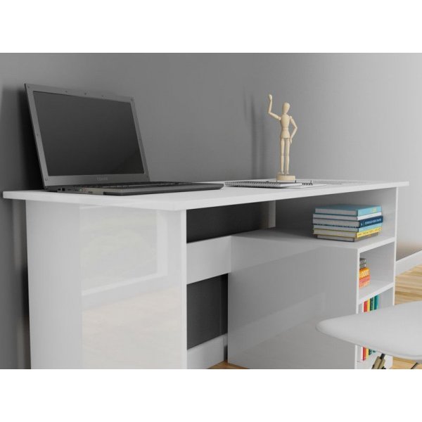 Bureau Bahar 120x50 cm - Blanc Bureau Bahar 120x50 cm - Blanc