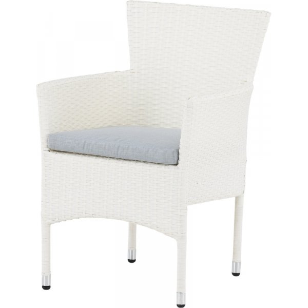 Malina matstol - Ljusgrå/Vit Malina matstol - Ljusgrå/Vit