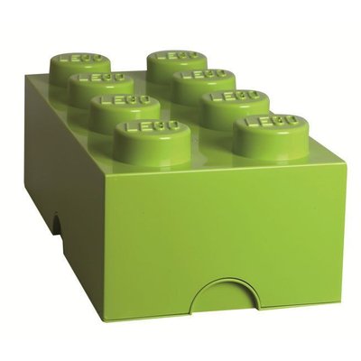 Lego frvaringskloss - Limegrn