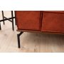Siesta Capitone 3-sits soffa - Orange