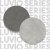 Luvio soffbord 16 - Silver/antracit