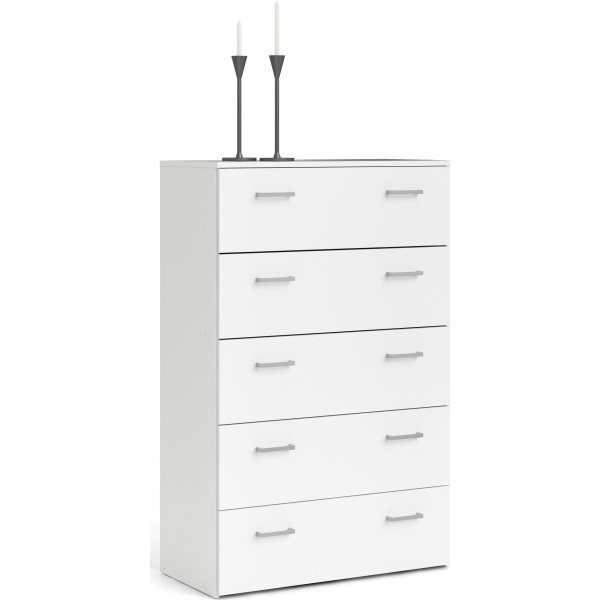 Space ladekast met 5 laden - Wit Space ladekast met 5 laden - Wit