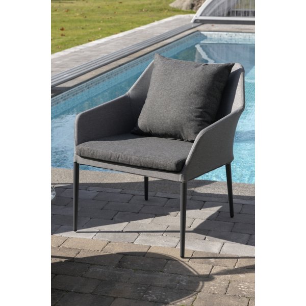 Groupe de canapés Spoga - Noir/Gris Groupe de canapés Spoga - Noir/Gris