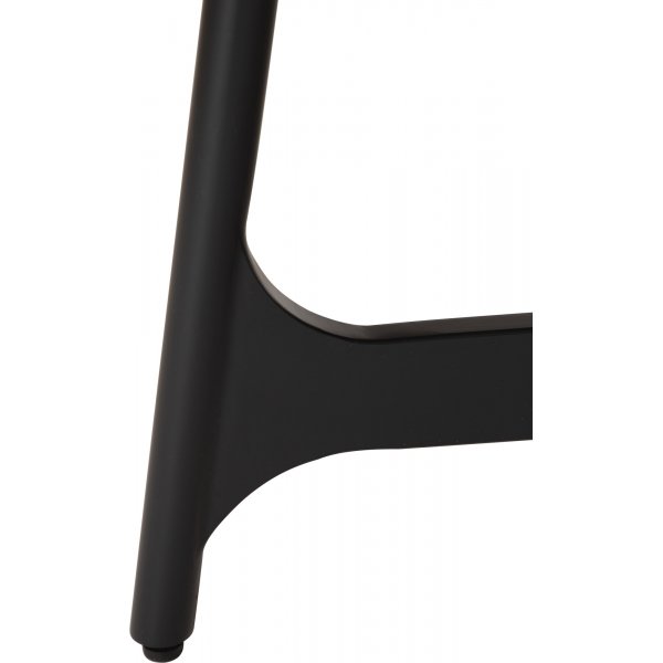 Table  manger Ooid 220 x 110 cm - Placage noyer/noir