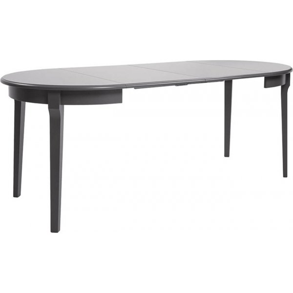 Table à manger Lucan 2 95-195 x 95 cm - Graphite Table à manger Lucan 2 95-195 x 95 cm - Graphite