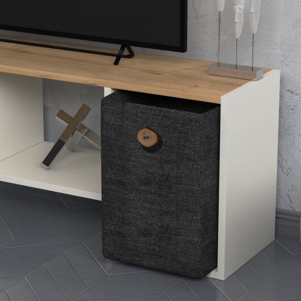 Gune TV-b�nk - Vit/ek