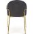 Chaise de salle  manger Cadeira 500 - Beige/noir