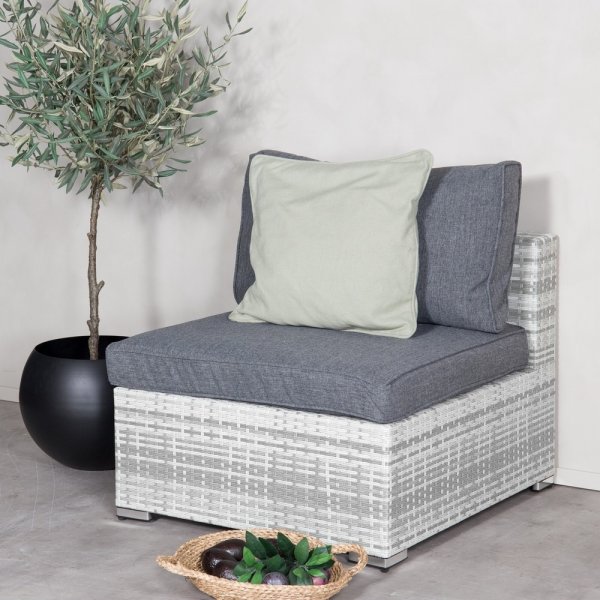 Amazon mittmodul - Gr/Vit
