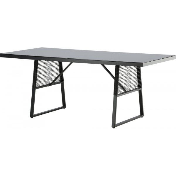 Dallas matbord 193 x 90 cm - Svart Dallas matbord 193 x 90 cm - Svart