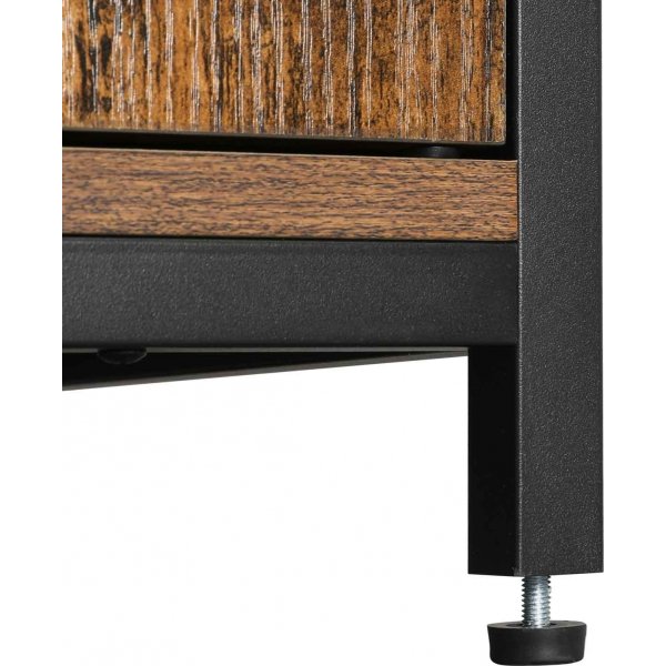 Eldin skåp - Brun/svart Eldin skåp - Brun/svart