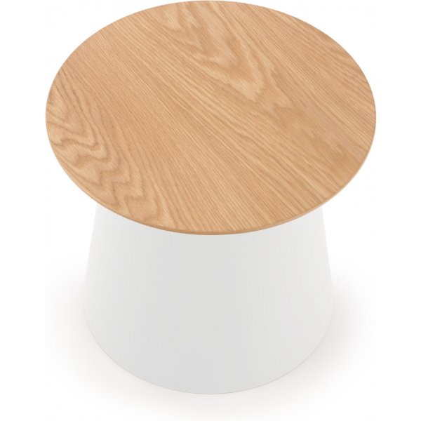 Table basse Saranda 49 cm - Blanc