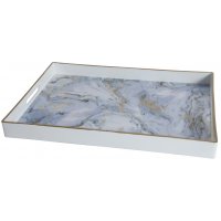 Marmor serveringsbricka - Ljus marmor Marmor serveringsbricka - Ljus marmor