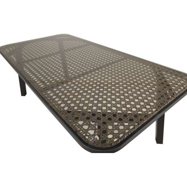 Paola matbord 200 x 100 cm - Svart/Sandbeige Paola matbord 200 x 100 cm - Svart/Sandbeige