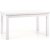 Callahan vitt frlngningsbart matbord 90x140-220 cm